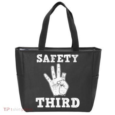 Funny Missing Finger Safety Third Fireworks July 4th Joke Tote Bag
