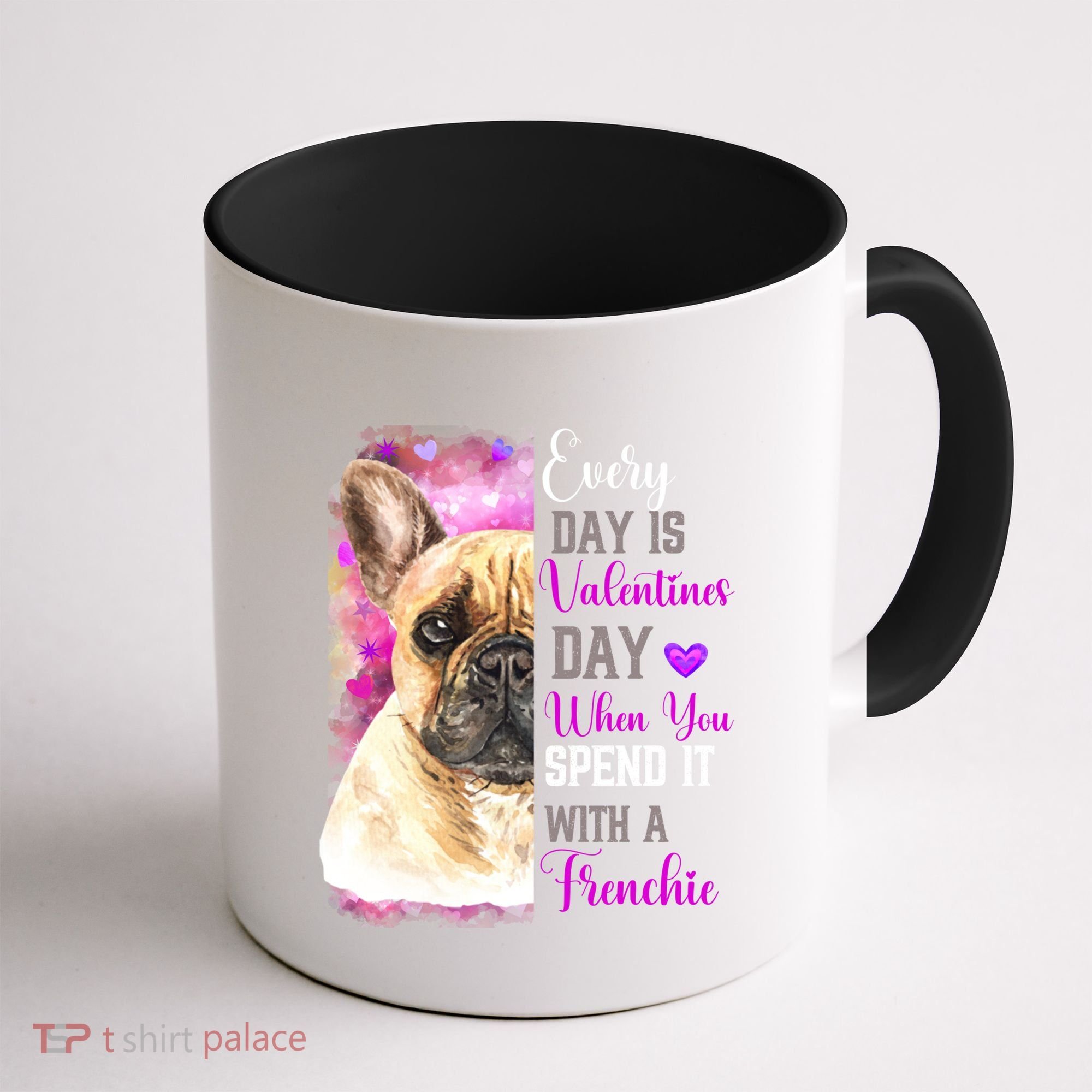 Frenchie Mom Funny Valentines Day Dog Lovers French Bulldog Gift Coffee Mug