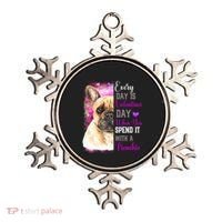 Frenchie Mom Funny Valentines Day Dog Lovers French Bulldog Gift Ornament thumb 0