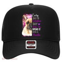 Frenchie Mom Funny Valentines Day Dog Lovers French Bulldog Gift Hat thumb 0
