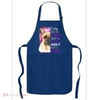 Frenchie Mom Funny Valentines Day Dog Lovers French Bulldog Gift Apron thumb 0