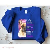 Frenchie Mom Funny Valentines Day Dog Lovers French Bulldog Gift Sweatshirt thumb 2