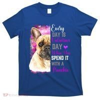 Frenchie Mom Funny Valentines Day Dog Lovers French Bulldog Gift T-Shirt thumb 0