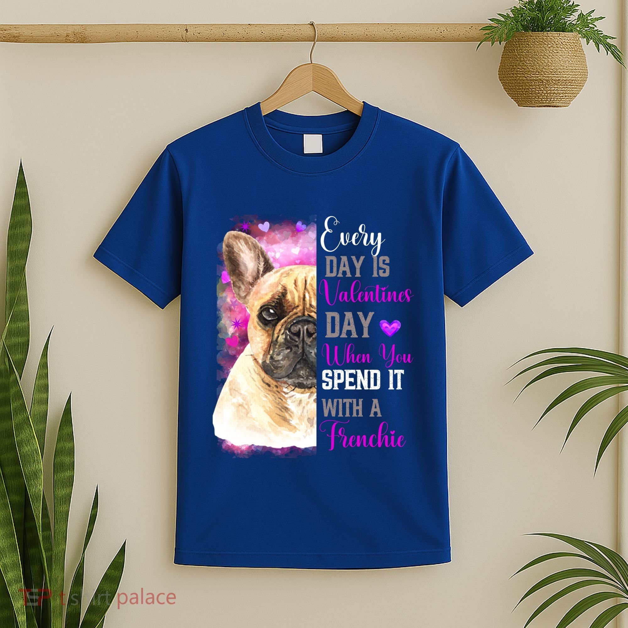 Frenchie Mom Funny Valentines Day Dog Lovers French Bulldog Gift T-Shirt