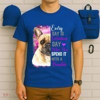 Frenchie Mom Funny Valentines Day Dog Lovers French Bulldog Gift T-Shirt thumb 6