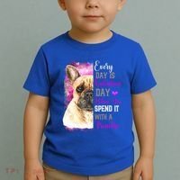 Frenchie Mom Funny Valentines Day Dog Lovers French Bulldog Gift Toddler T-Shirt thumb 2