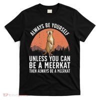 Funny Meerkat For Women Zoo Animal Ferret Meerkat Lovers T-Shirt thumb 0