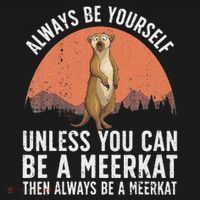 Funny Meerkat For Women Zoo Animal Ferret Meerkat Lovers Women's Tank Top thumb 5