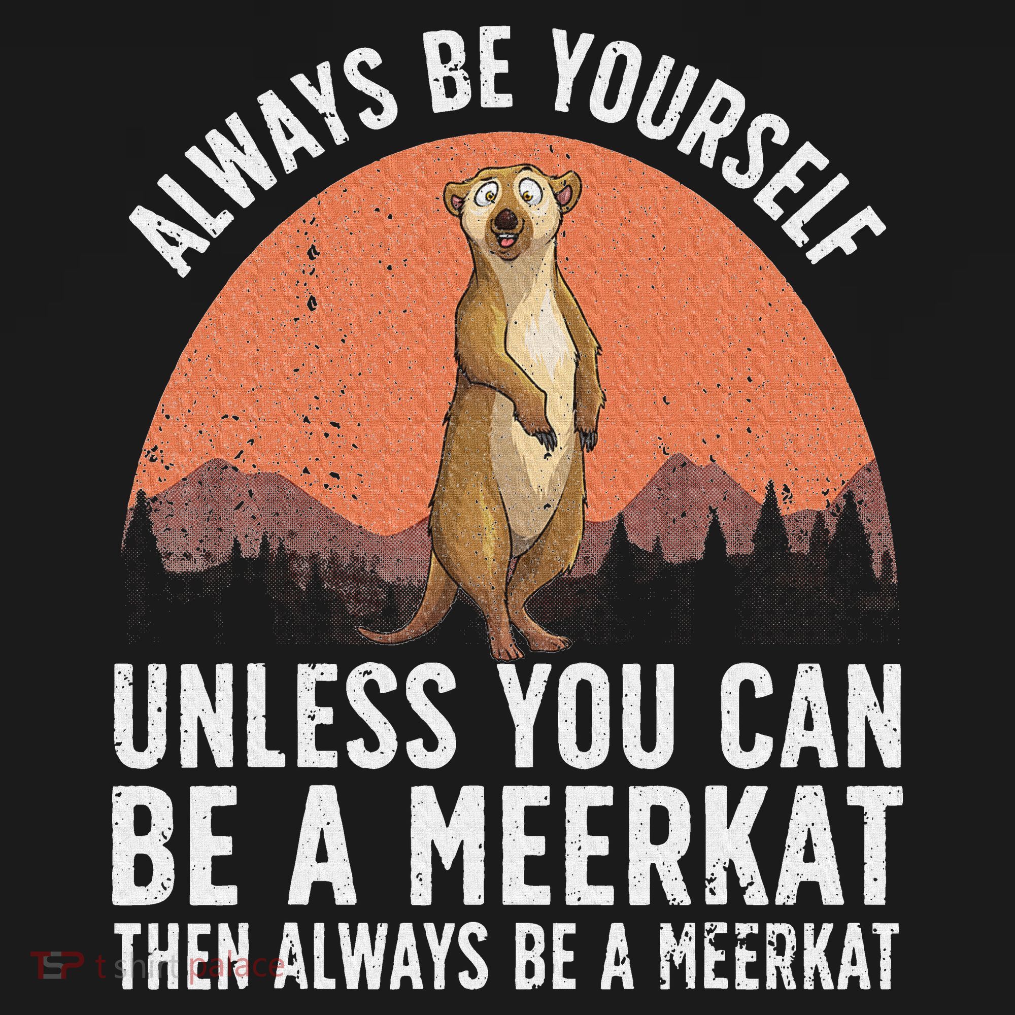 Funny Meerkat For Women Zoo Animal Ferret Meerkat Lovers Women's Tank Top