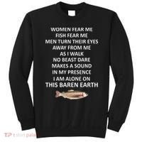 Fear Me Fish Fear Me Turn Their Eyes Away From Me Sweatshirt thumb 0