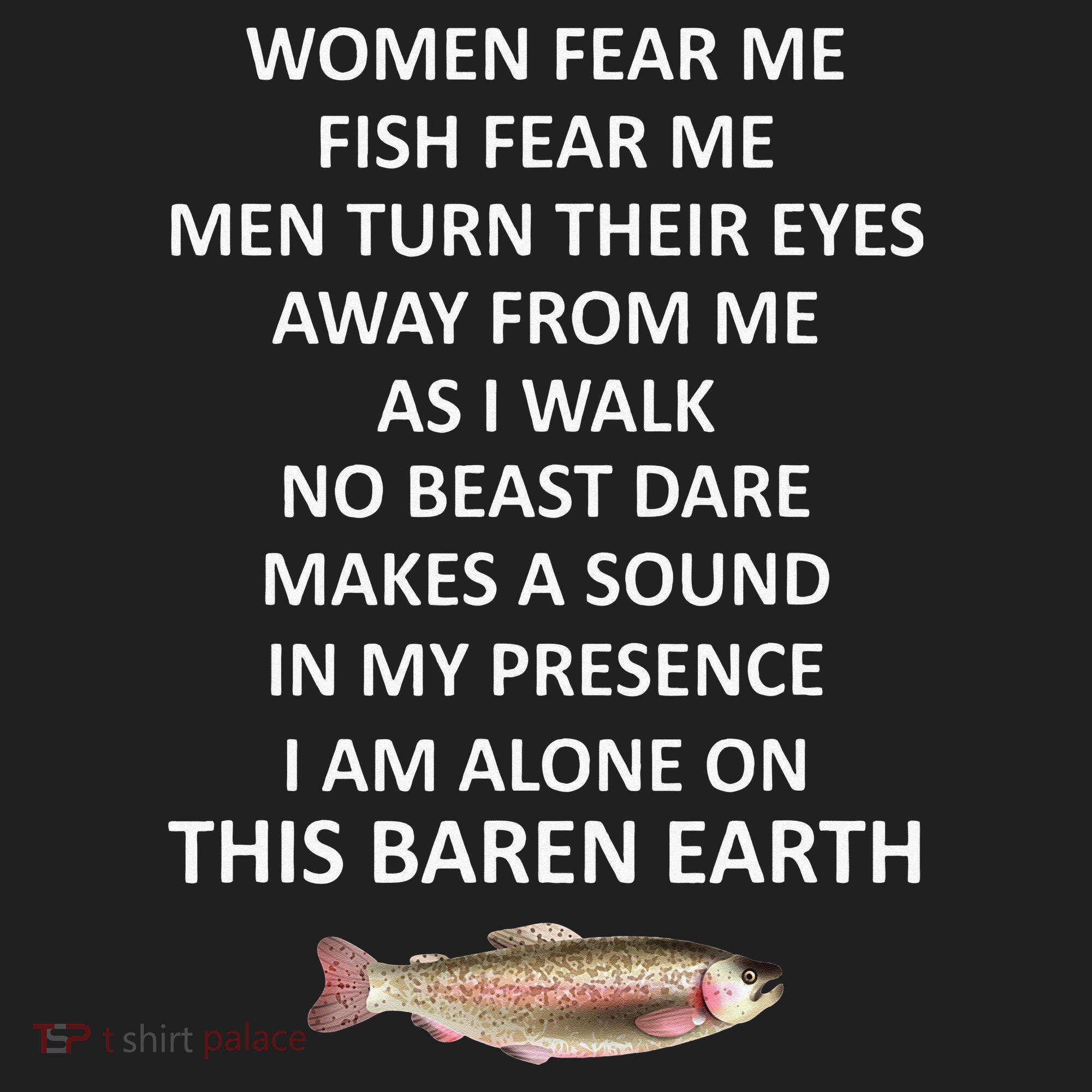 Fear Me Fish Fear Me Turn Their Eyes Away From Me Golf Towel