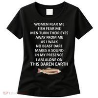 Fear Me Fish Fear Me Turn Their Eyes Away From Me Women's T-Shirt thumb 0