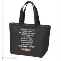 Fear Me Fish Fear Me Turn Their Eyes Away From Me Tote Bag thumb 3