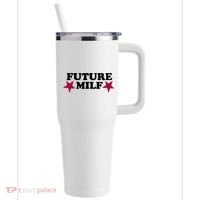 Future Milf 40oz Vacuum Insulated Stainless Steel Travel Tumbler thumb 0