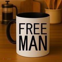 Free Man Coffee Mug thumb 4