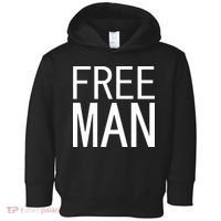 Free Man Toddler Hoodie thumb 0