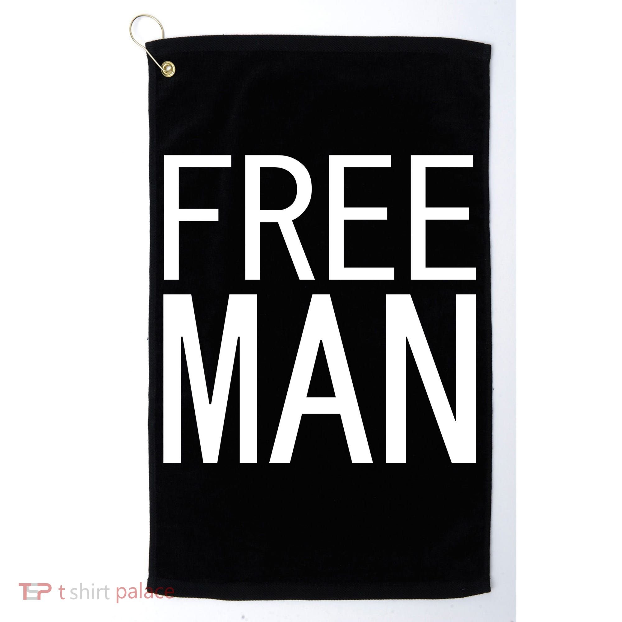 Free Man Golf Towel