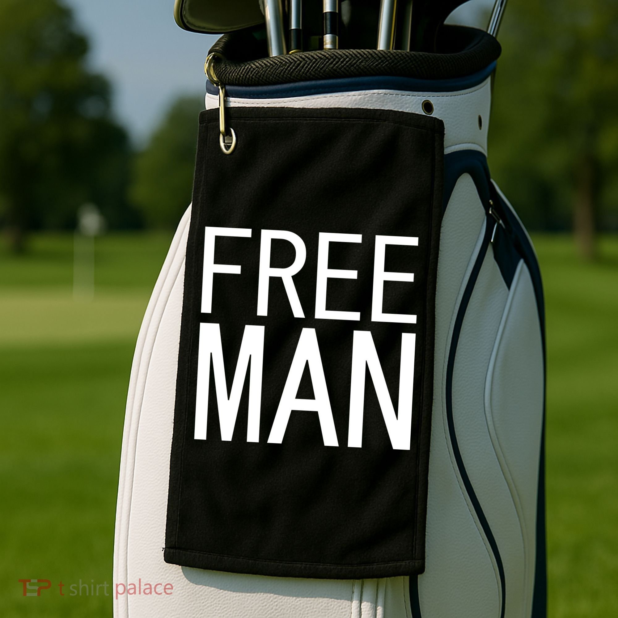 Free Man Golf Towel