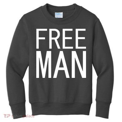 Free Man Kids Sweatshirt