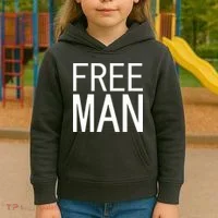 Free Man Kids Hoodie thumb 3