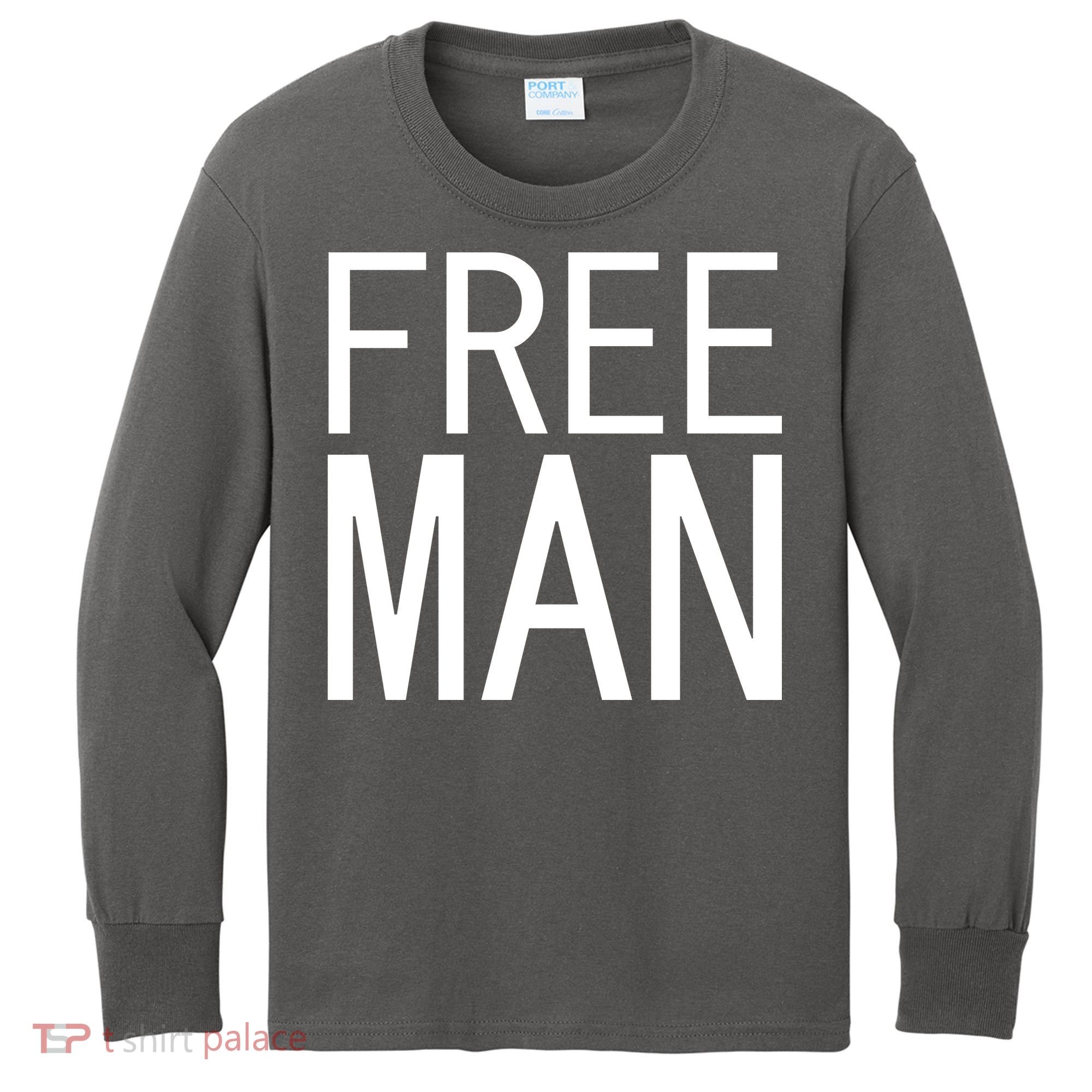 Free Man Kids Long Sleeve Shirt