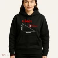 Funny Math Find X Diagram Triangle Lover Hoodie thumb 5