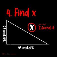 Funny Math Find X Diagram Triangle Lover Women's Tank Top thumb 5