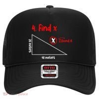 Funny Math Find X Diagram Triangle Lover Hat thumb 0