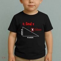 Funny Math Find X Diagram Triangle Lover Toddler T-Shirt thumb 2