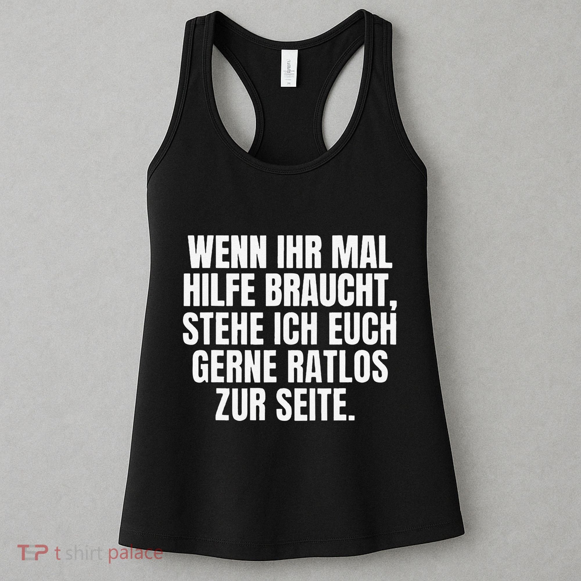 Funny Motif Funny Saying Funny Women's Tank Top