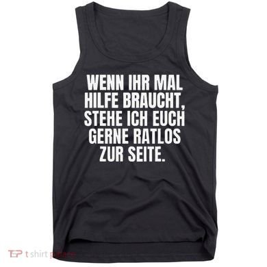 Funny Motif Funny Saying Funny Tank Top
