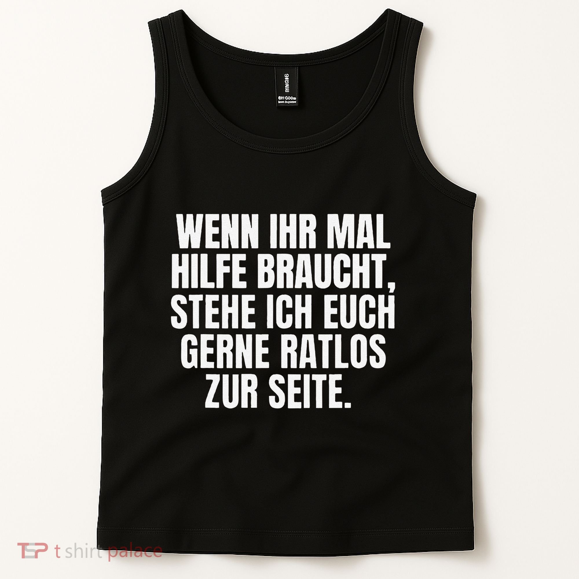 Funny Motif Funny Saying Funny Tank Top