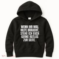 Funny Motif Funny Saying Funny Kids Hoodie thumb 0