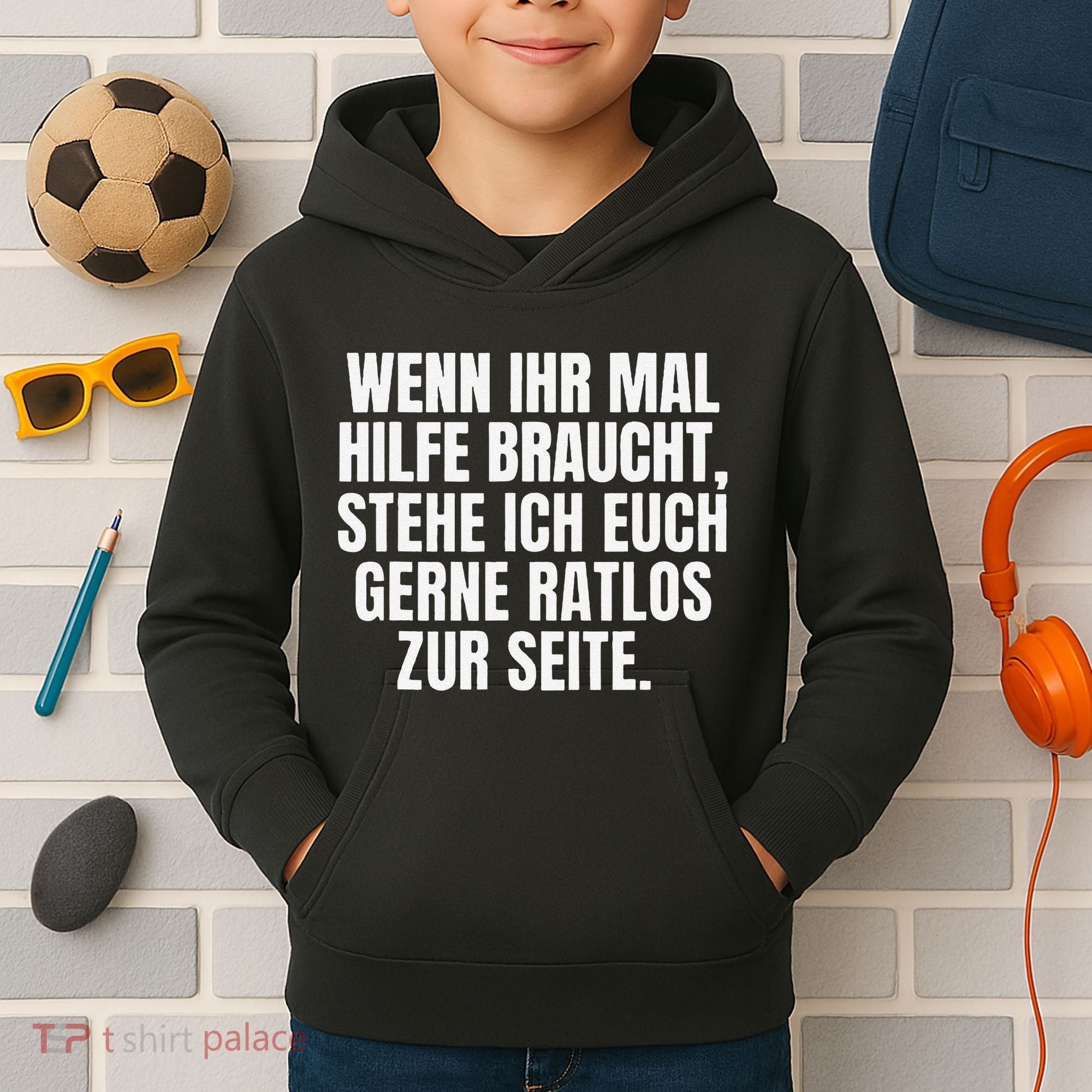 Funny Motif Funny Saying Funny Kids Hoodie