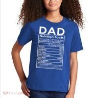 Funny Men's Father's Day Dad Nutrition Facts Gift Kids T-Shirt thumb 2