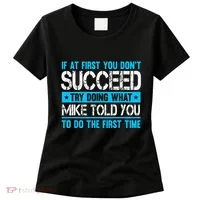 Funny Mike Women's T-Shirt thumb 0