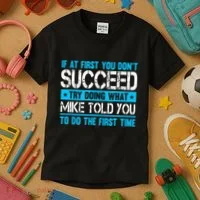 Funny Mike Kids T-Shirt thumb 3