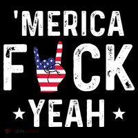 Funny Merica Fuck Yeah 4th Of July Stripe Pom Pom Beanie thumb 2