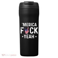 Funny Merica Fuck Yeah 4th Of July 24oz Duet Stainless Steel Tumbler thumb 0