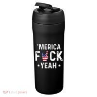 Funny Merica Fuck Yeah 4th Of July 24oz Duet Stainless Steel Tumbler thumb 3