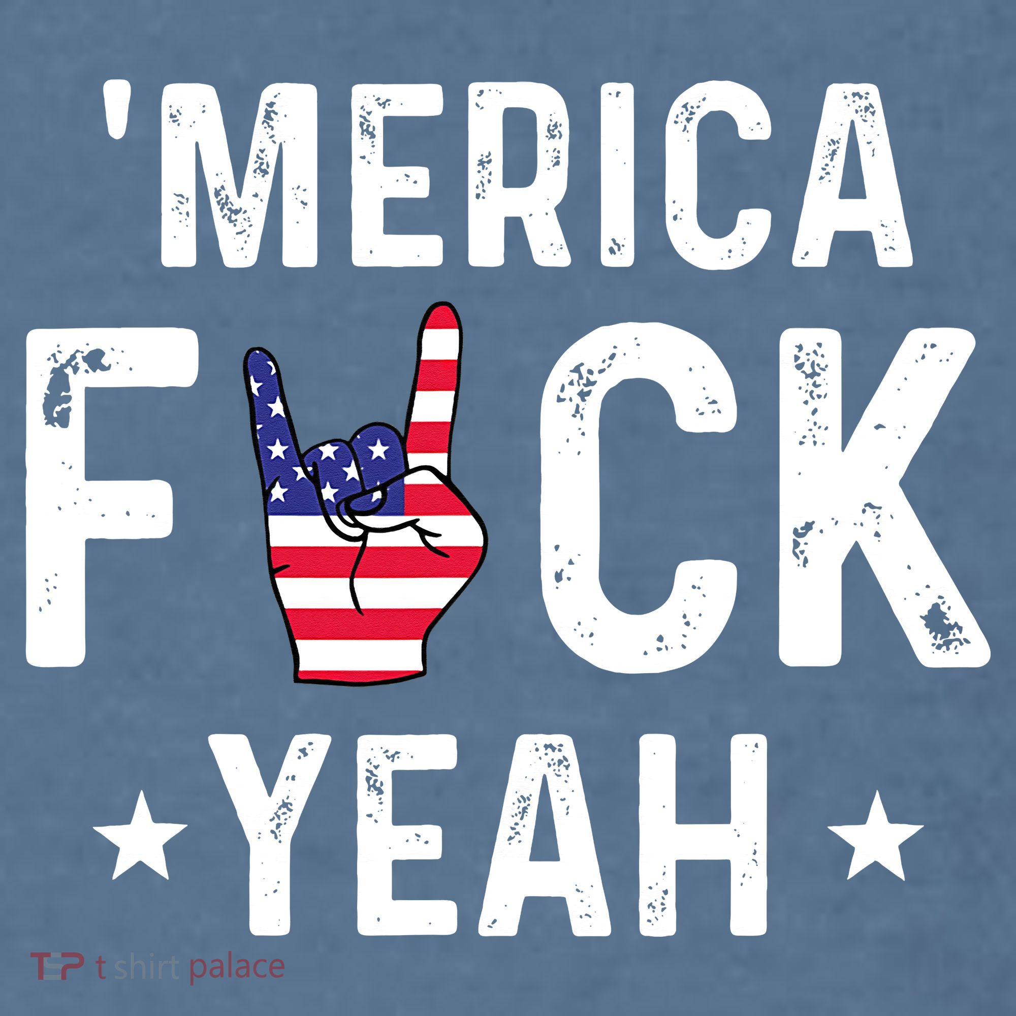 Funny Merica Fuck Yeah 4th Of July Comfort Colors Garment-Dyed Hooded Sweatshirt
