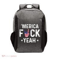 Funny Merica Fuck Yeah 4th Of July Vector Backpack thumb 0