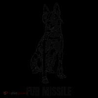 Fur Missile Funny Black Belgian Malinois Dog Coffee Mug thumb 5