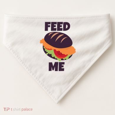 Feed Me USA-Made Doggie Bandana