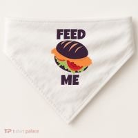 Feed Me USA-Made Doggie Bandana thumb 0
