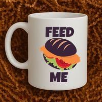 Feed Me Coffee Mug thumb 2
