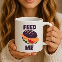 Feed Me Coffee Mug thumb 3