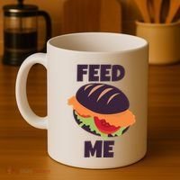Feed Me Coffee Mug thumb 4