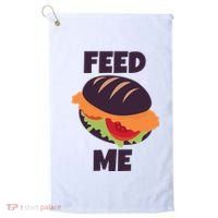 Feed Me Golf Towel thumb 0
