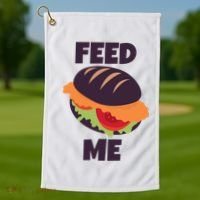 Feed Me Golf Towel thumb 1